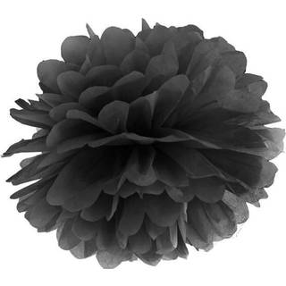 Pom pom sort 35 cm