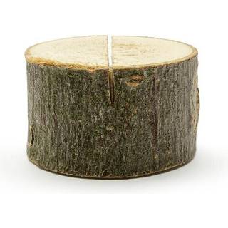 10 stk. Bordkortholder birketræ natur – elegant til enhver borddekoration