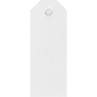 Hvide Manilamærker 3x8 cm, 220 g - 20 stk.