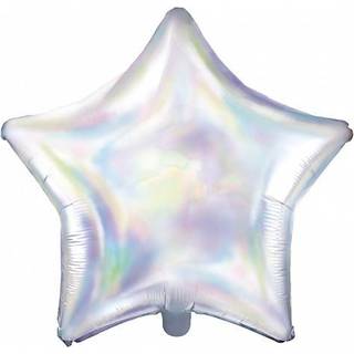 Iridescent Stjerne 18" folieballon