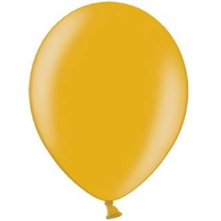 100 stk. Latexballoner guld metallic 9" - Professionel kvalitet til festdekoration