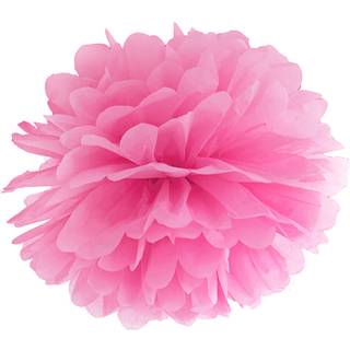 Pom pom fuchsia 35 cm