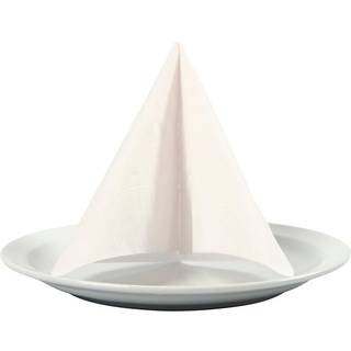 Hvide 3-lags servietter 33x33 cm - 20 stk.