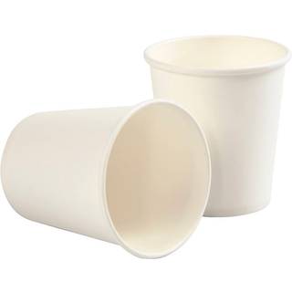 Papbæger 205 ml, 50 stk. - Ideelt til alle drikke