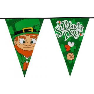 Sankt Patricks dag vimpelguirlande