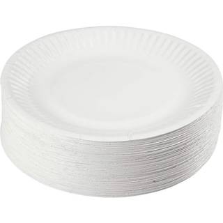 Paptallerken, Coated, 15 cm