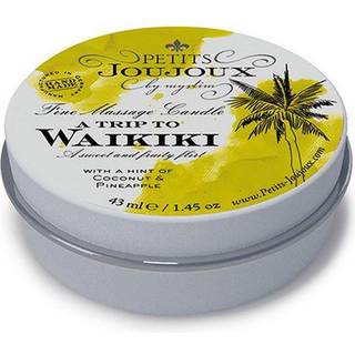 Petits JouJoux Massage Candle A trip to Waikiki Coconut & Pineapple 43ml