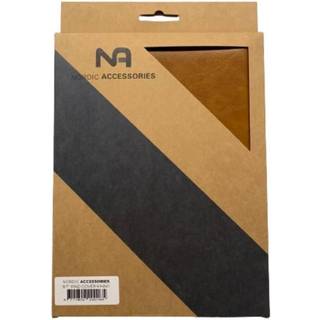 Nordic Accessories iPad cover. Til alle iPad 9,7" modeller. Mørkebrun læder.