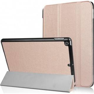Til iPad 9.7 (2018)/9.7 (2017) Trifoldet etui - Rose Gold