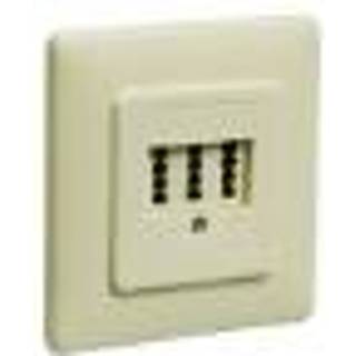 3  TAE-NFN wall plate, flush mount screw mount