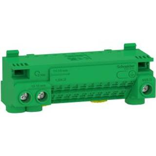 SCHNEIDER AFDÆKNING TERMINALBLOK 3X6/25 + 21X1,5/4 LGYT1E24
