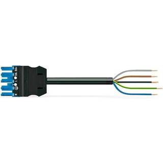 Wago Tilslutningskabel 5g1,5 hun pvc 3m blå