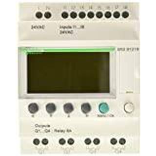 Schneider Electric Zelio 8I / 4U relæ m/ur 24VAC