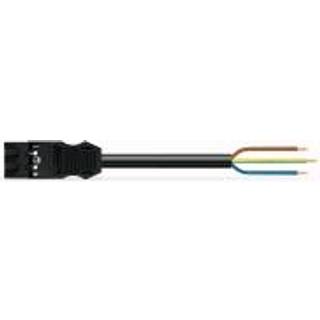 Wago Tilslutningskabel 3g1,5 han pvc sort 2m