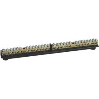 Marlanvil jord- og nul skinne 2 stk 2x16 mm2 + 8x10 mm2, Påbygget