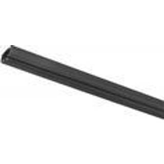 Square 1F 230V Skinne 1M - Sort