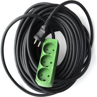 Kabelsæt 25 mtr. 3G1,5mm² med 3-Stikdåse