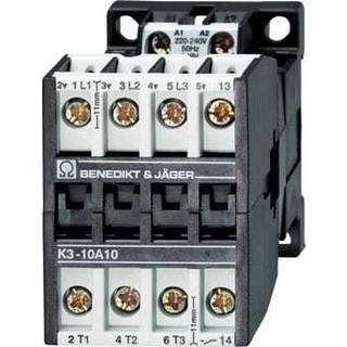 *KONTAKTOR B&J 4KW 10A 3P+N K3