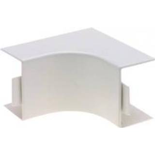 Obo Hjørne indvendig 30x30mm, Hvid