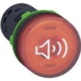 Lydgiver Ø22 Rød M/Led 24V Ac/Dc Schneider Electric