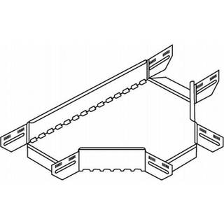 T-Stykke Flad 60Hx400X1Mm Fzs Wibe Group