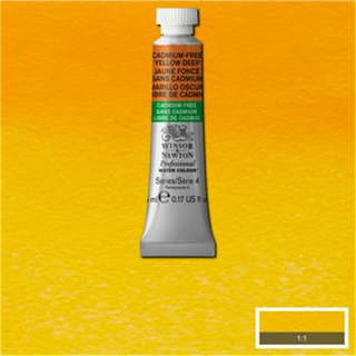 Winsor & Newton Professional akvarelfarve 5 ml Cadmium-free Yellow Deep 891
