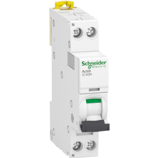 Schneider automatsikring IC40n 1PN 32A 6/10KA