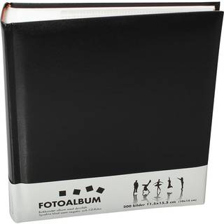 Estancia Album Sort - 200 Billeder i 11x15 cm