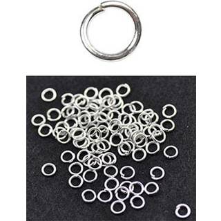 Forsølvet O-ring 5,4 mm - 500 stk. til smykkeprojekter