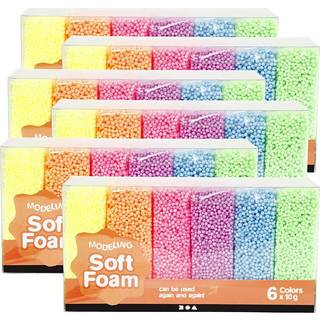 Soft Foam 6-pak i Assorterede Farver til Kreativitet