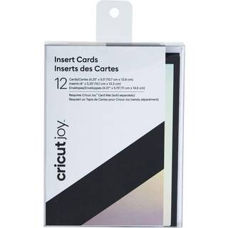 Cricut Joy A2 Black/Holo indstikskort (12-pak)