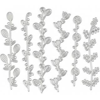 Blomsterranker Skære- og Prægeskabelon 143x123 mm