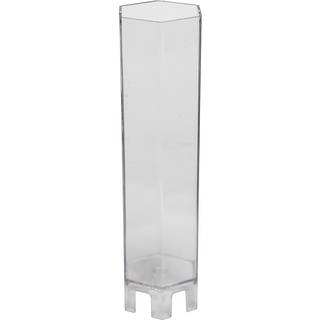 Sekskantet lysstøbeform 170x53 mm - 1 stk.