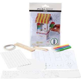 Mini DIY Kit: Mælkekarton Ishus til Kreative Sjæle