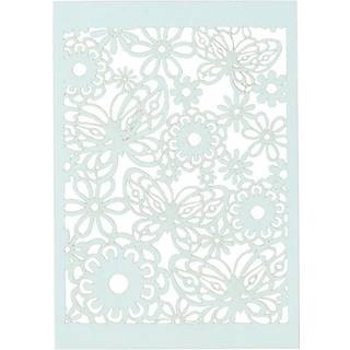 Creativ Company - Patterned cardboard Light blue 10 pcs.