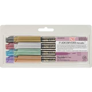 Zig Fudebiyori 8-set metallic farver