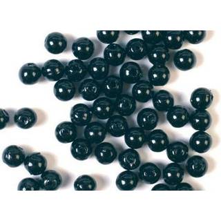 Voksperler 4mm 500g sort