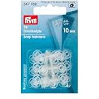 Druckknöpfe zum Annähen transparent 10mm 18 Stück - Transparent