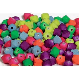 Pearl'n fun mat oktogram - 8mm - ass farver