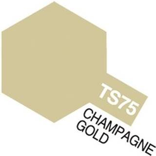 Tamiya - TS-75 - Champagne Gold (Gloss) - spraymaling - 100 ml
