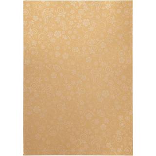 Elegant A4 Guldpapir - 80 g, 20 ark pr. pakke