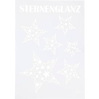 A4 Stencil med Stjerneglans - Kreativitet i Hånden