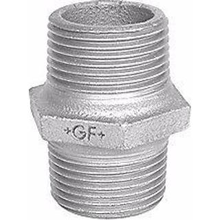 +GF+ brystnippel galvaniseret 4''