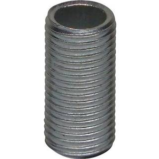 Rørnippel M10x1x15MM rund elgalvaniseret