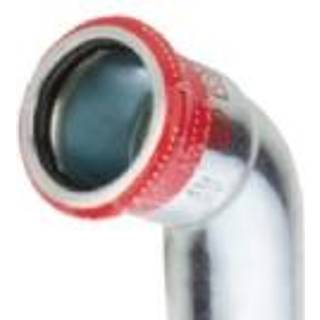 FZ press bøjning 76mm 45°. Til varmesystemer. Med 1 muffe. M-bakke