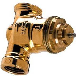 MMA FVR 10 Radiatorventil Lakeret messing 10 (3/8")