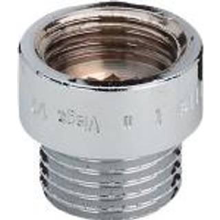 Haneforlænger 3/8" x 40 mm, muffe/nippel, krom