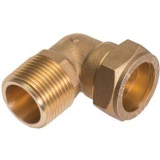 Vinkel 1/2 - 15 MM M/np. Forkromet