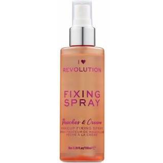 I Heart Revolution Fixing Spray Makeup fikserende spray Aroma Peaches & Cream 100 ml - 100 ml