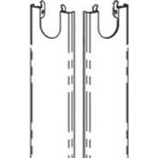 endegavl sæt til radiator type 22, højde 200mm. For Compact 4, 6 samt P4